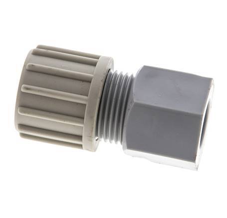 14x12mm & G1/4'' PA Straight Compression Fitting with Female Threads 10 bar