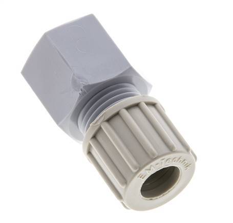 10x8mm & G3/8'' PA Straight Compression Fitting with Female Threads 10 bar