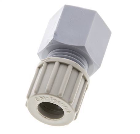 10x8mm & G3/8'' PA Straight Compression Fitting with Female Threads 10 bar