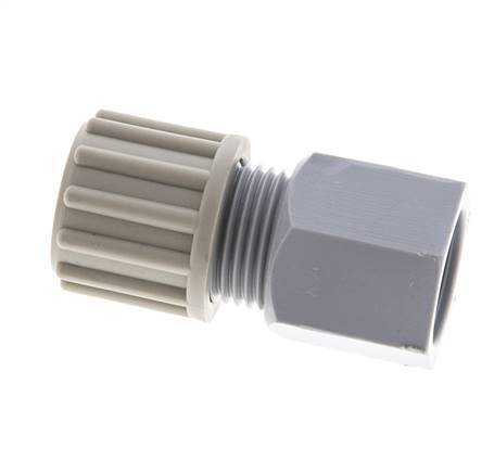12x10mm & G3/8'' PA Straight Compression Fitting with Female Threads 10 bar
