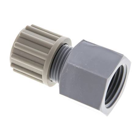 12x9mm & G1/2'' PA Straight Compression Fitting with Female Threads 10 bar