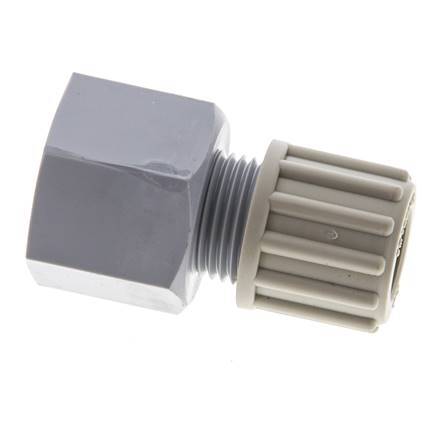 12x9mm & G1/2'' PA Straight Compression Fitting with Female Threads 10 bar
