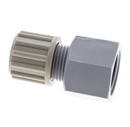 12x9mm & G1/2'' PA Straight Compression Fitting with Female Threads 10 bar