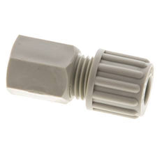 8x6mm & G1/4'' PP Straight Compression Fitting with Female Threads 10 bar