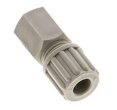 8x6mm & G1/4'' PP Straight Compression Fitting with Female Threads 10 bar