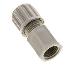 8x6mm & G1/4'' PP Straight Compression Fitting with Female Threads 10 bar