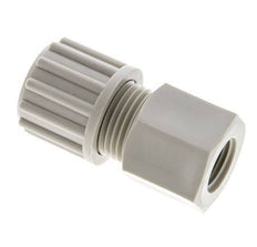 12x10mm & G1/4'' PP Straight Compression Fitting with Female Threads 10 bar