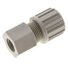 14x12mm & G1/4'' PP Straight Compression Fitting with Female Threads 10 bar