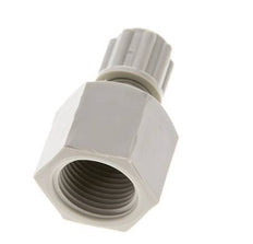 6x4mm & G3/8'' PP Straight Compression Fitting with Female Threads 10 bar