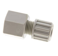 8x6mm & G3/8'' PP Straight Compression Fitting with Female Threads 10 bar