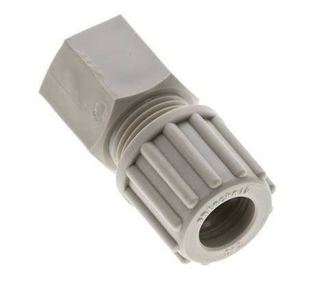 12x10mm & G3/8'' PP Straight Compression Fitting with Female Threads 10 bar
