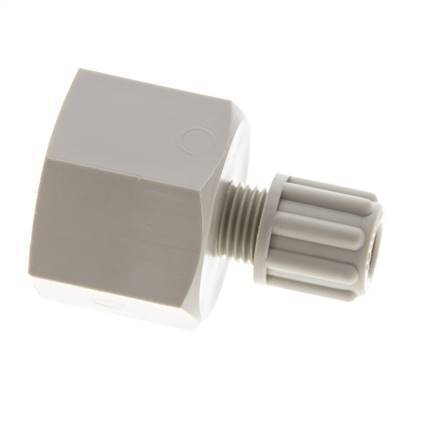 6x4mm & G1/2'' PP Straight Compression Fitting with Female Threads 10 bar