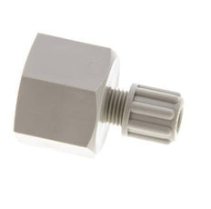 6x4mm & G1/2'' PP Straight Compression Fitting with Female Threads 10 bar