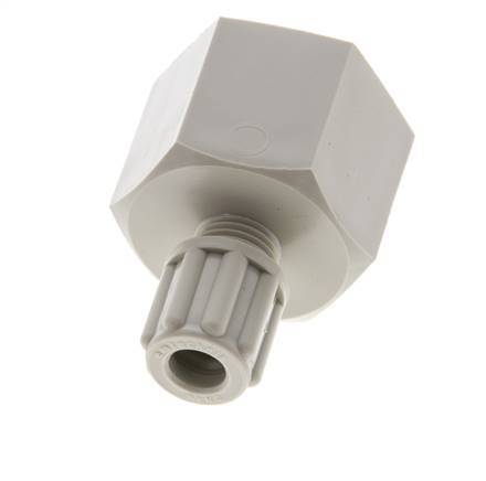 6x4mm & G1/2'' PP Straight Compression Fitting with Female Threads 10 bar