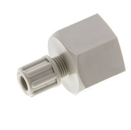 6x4mm & G1/2'' PP Straight Compression Fitting with Female Threads 10 bar