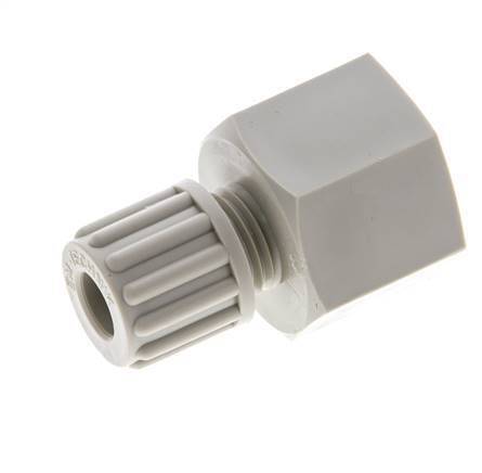 8x6mm & G1/2'' PP Straight Compression Fitting with Female Threads 10 bar