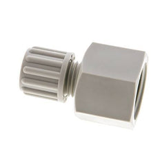 8x6mm & G1/2'' PP Straight Compression Fitting with Female Threads 10 bar