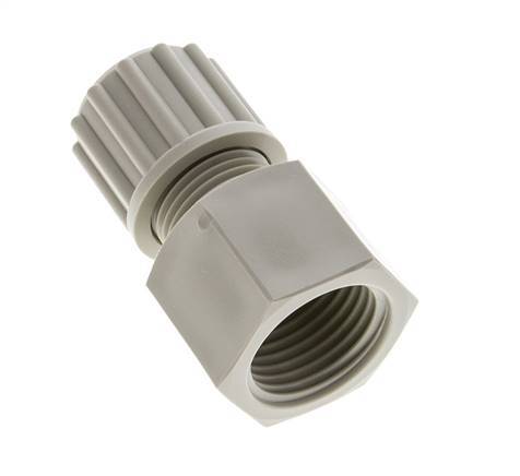 12x10mm & G1/2'' PP Straight Compression Fitting with Female Threads 10 bar