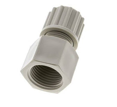 12x10mm & G1/2'' PP Straight Compression Fitting with Female Threads 10 bar