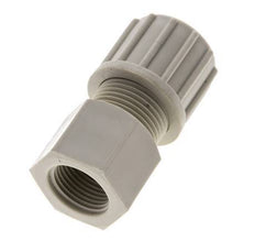 6x4mm & G1/8'' PVDF Straight Compression Fitting with Female Threads 10 bar
