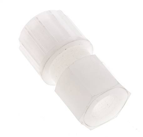 14x12mm & G1/4'' PVDF Straight Compression Fitting with Female Threads 10 bar