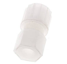 14x12mm & G1/4'' PVDF Straight Compression Fitting with Female Threads 10 bar