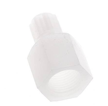 6x4mm & G3/8'' PVDF Straight Compression Fitting with Female Threads 10 bar
