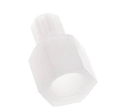 6x4mm & G3/8'' PVDF Straight Compression Fitting with Female Threads 10 bar