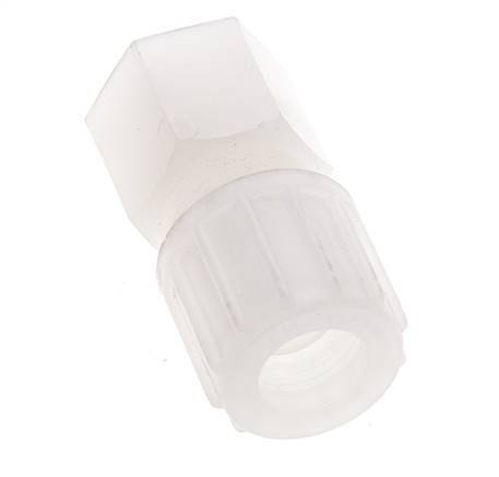 6x4mm & G3/8'' PVDF Straight Compression Fitting with Female Threads 10 bar