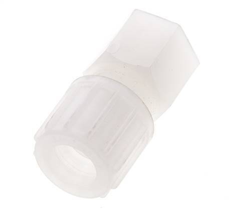 6x4mm & G3/8'' PVDF Straight Compression Fitting with Female Threads 10 bar