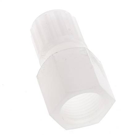 10x8mm & G3/8'' PVDF Straight Compression Fitting with Female Threads 10 bar