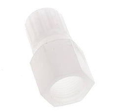 10x8mm & G3/8'' PVDF Straight Compression Fitting with Female Threads 10 bar