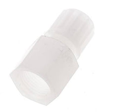 8x6mm & G3/8'' PVDF Straight Compression Fitting with Female Threads 10 bar