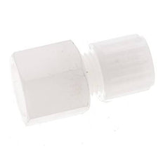 8x6mm & G3/8'' PVDF Straight Compression Fitting with Female Threads 10 bar