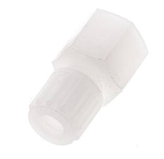 8x6mm & G3/8'' PVDF Straight Compression Fitting with Female Threads 10 bar