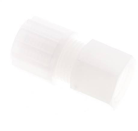 12x10mm & G3/8'' PVDF Straight Compression Fitting with Female Threads 10 bar