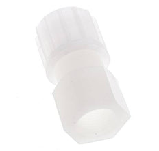 14x12mm & G3/8'' PVDF Straight Compression Fitting with Female Threads 10 bar