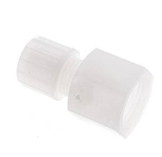 10x8mm & G1/2'' PVDF Straight Compression Fitting with Female Threads 10 bar