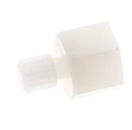 6x4mm & G1/2'' PVDF Straight Compression Fitting with Female Threads 10 bar