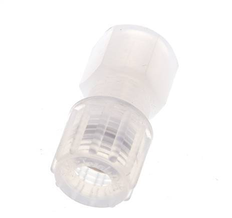 8x6mm & G1/8'' PFA Straight Cutting Fitting with Female Threads 10 bar