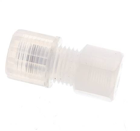 8x6mm & G1/8'' PFA Straight Cutting Fitting with Female Threads 10 bar