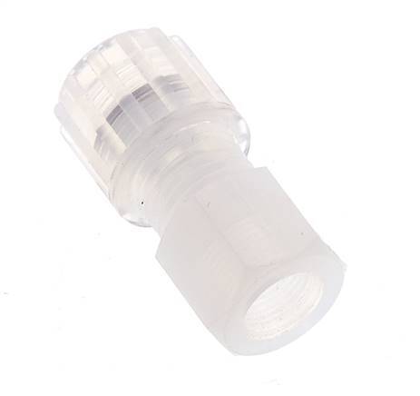 8x6mm & G1/8'' PFA Straight Cutting Fitting with Female Threads 10 bar