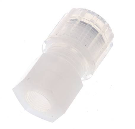 10x8mm & G1/8'' PFA Straight Cutting Fitting with Female Threads 10 bar