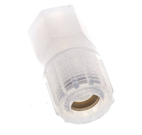 10x8mm & G1/8'' PFA Straight Cutting Fitting with Female Threads 10 bar