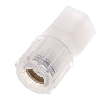 10x8mm & G1/8'' PFA Straight Cutting Fitting with Female Threads 10 bar