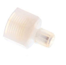 6x4mm & G1/2'' PFA Straight Cutting Fitting with Female Threads 10 bar
