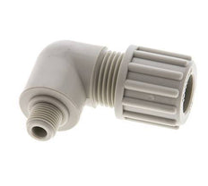 12x9mm & G1/8'' PP Elbow Compression Fitting with Male Threads 10 bar
