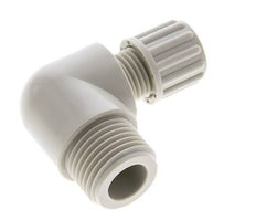 8x6mm & G1/2'' PP Elbow Compression Fitting with Male Threads 10 bar