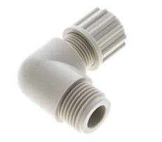 12x9mm & G1/2'' PP Elbow Compression Fitting with Male Threads 10 bar