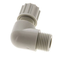 12x10mm & G1/2'' PP Elbow Compression Fitting with Male Threads 10 bar